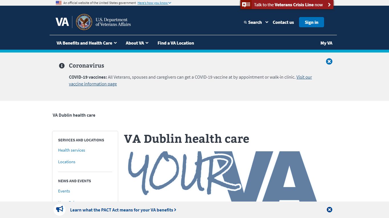 VA Dublin Health Care | Veterans Affairs