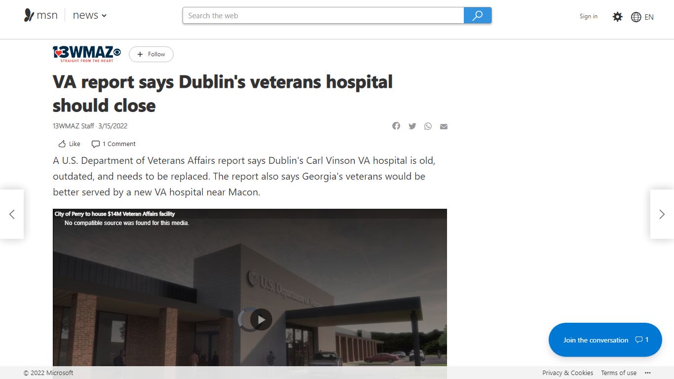 VA report says Dublin's veterans hospital should close - MSN