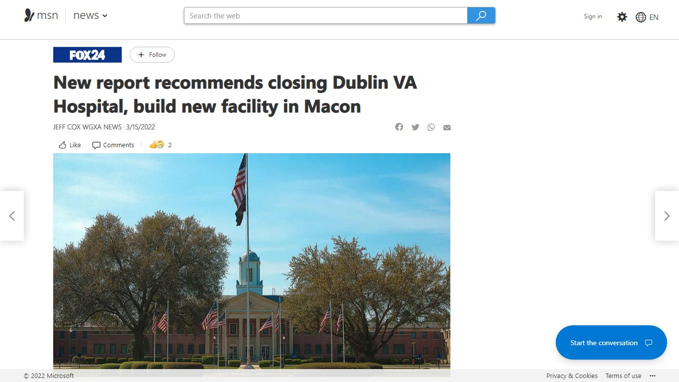 New report recommends closing Dublin VA Hospital, build new ... - MSN